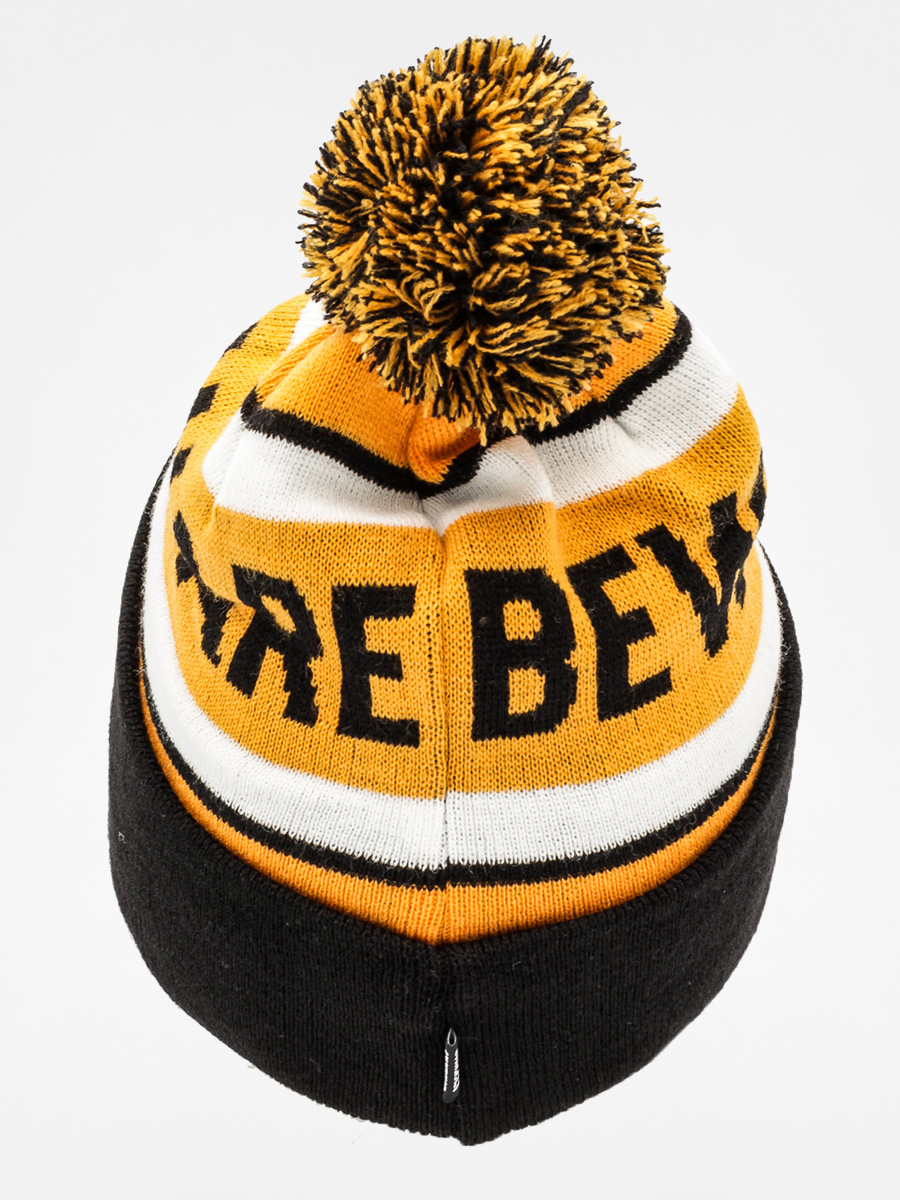 Čepice Diamond Grizzly Beware Pom Beanie (black)