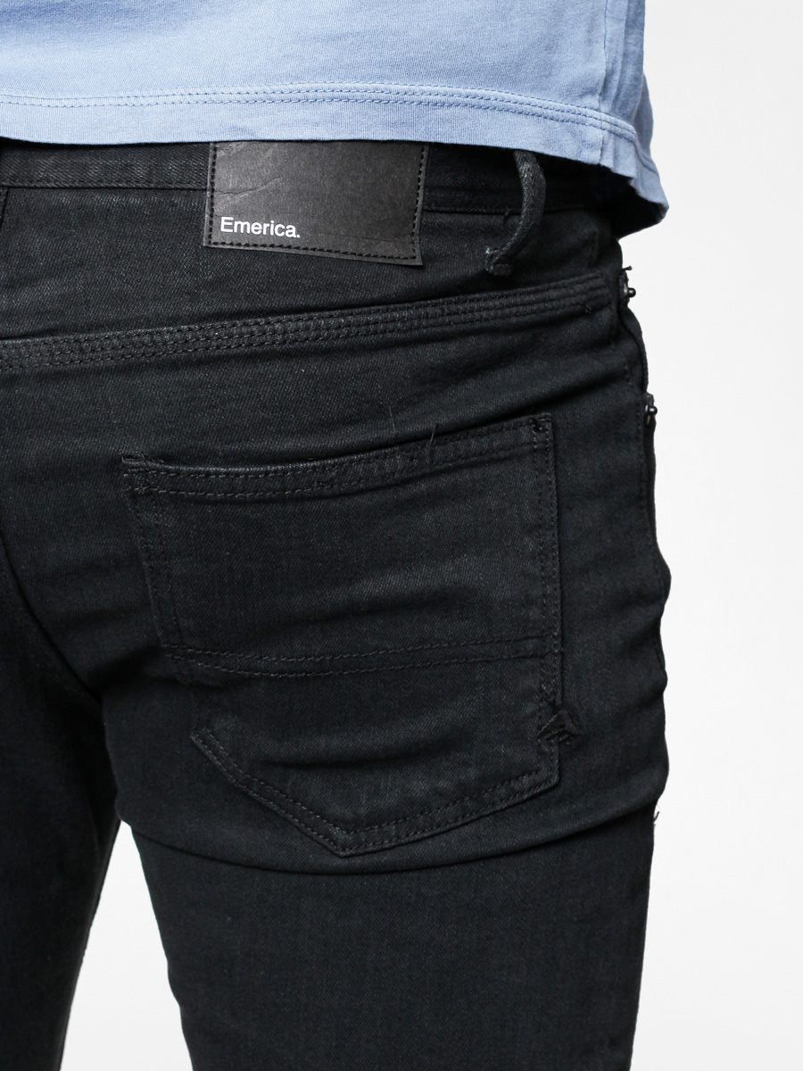 Kalhoty Emerica Pure Slim Denim (od black)