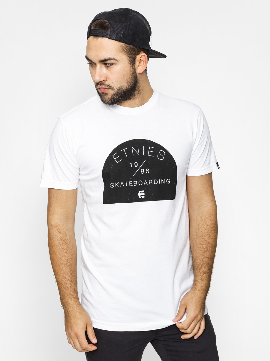 Tričko Etnies Clasp Stone (white)