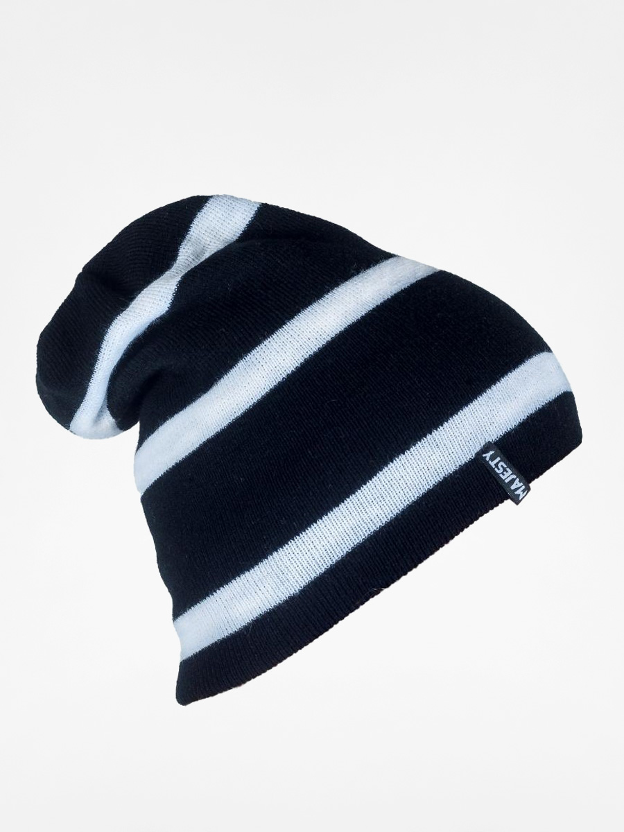 Čepice Majesty Stripes (black/white)