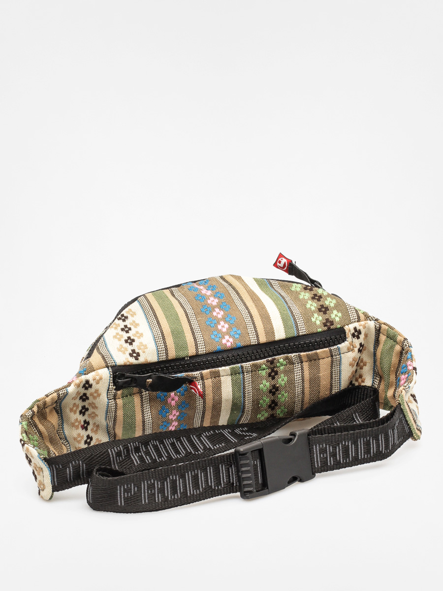 Ledvinka Malita Boggie (light brown/green/flowers)