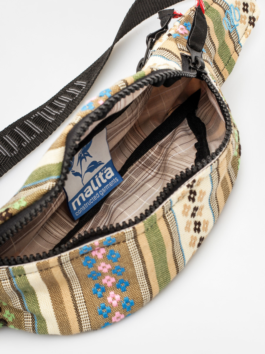 Ledvinka Malita Boggie (light brown/green/flowers)