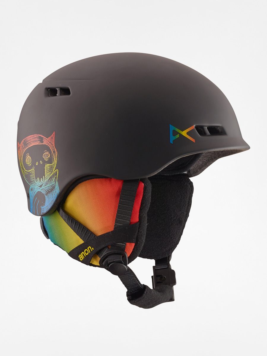 Dětská helma Anon Burner (bonehead black)