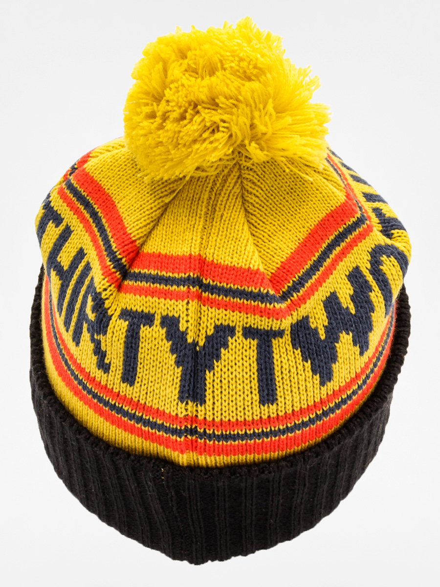 Čepice ThirtyTwo Pom Beanie (yellow)