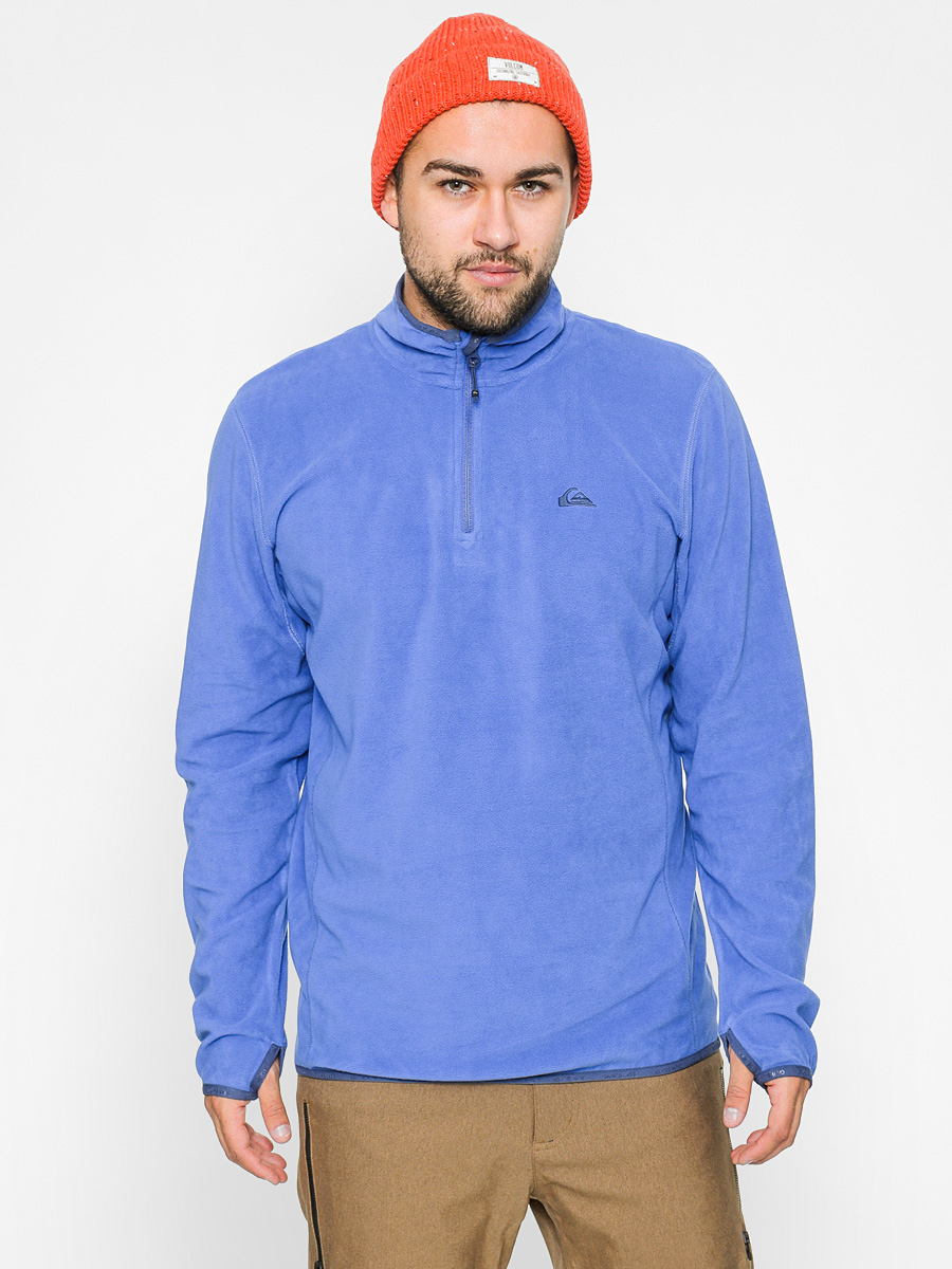 Pánský Fleecová mikina Quiksilver Mission Half Zip (blue)