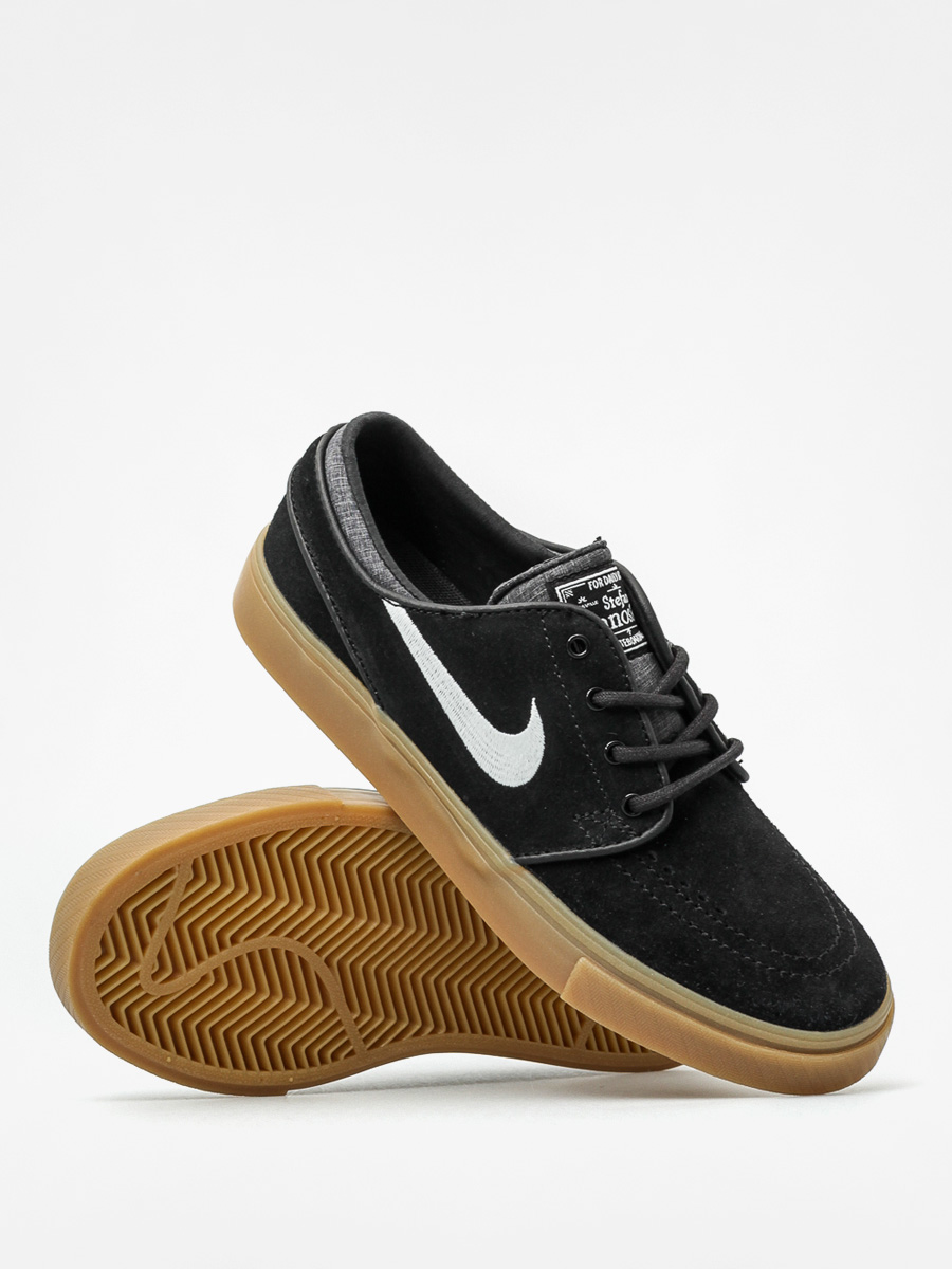 Boty Nike Zoom Stefan Janoski (black/white gum light brown)