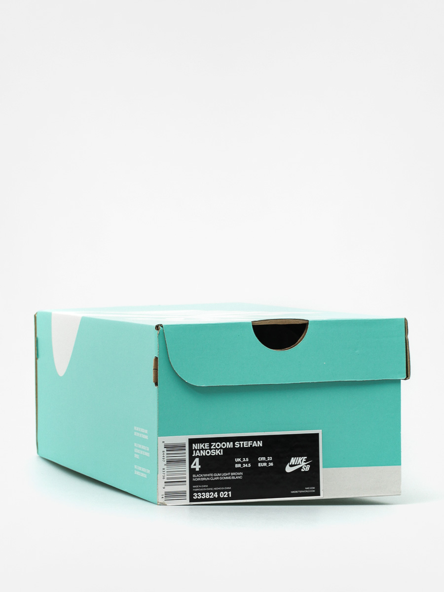 Boty Nike Zoom Stefan Janoski (black/white gum light brown)