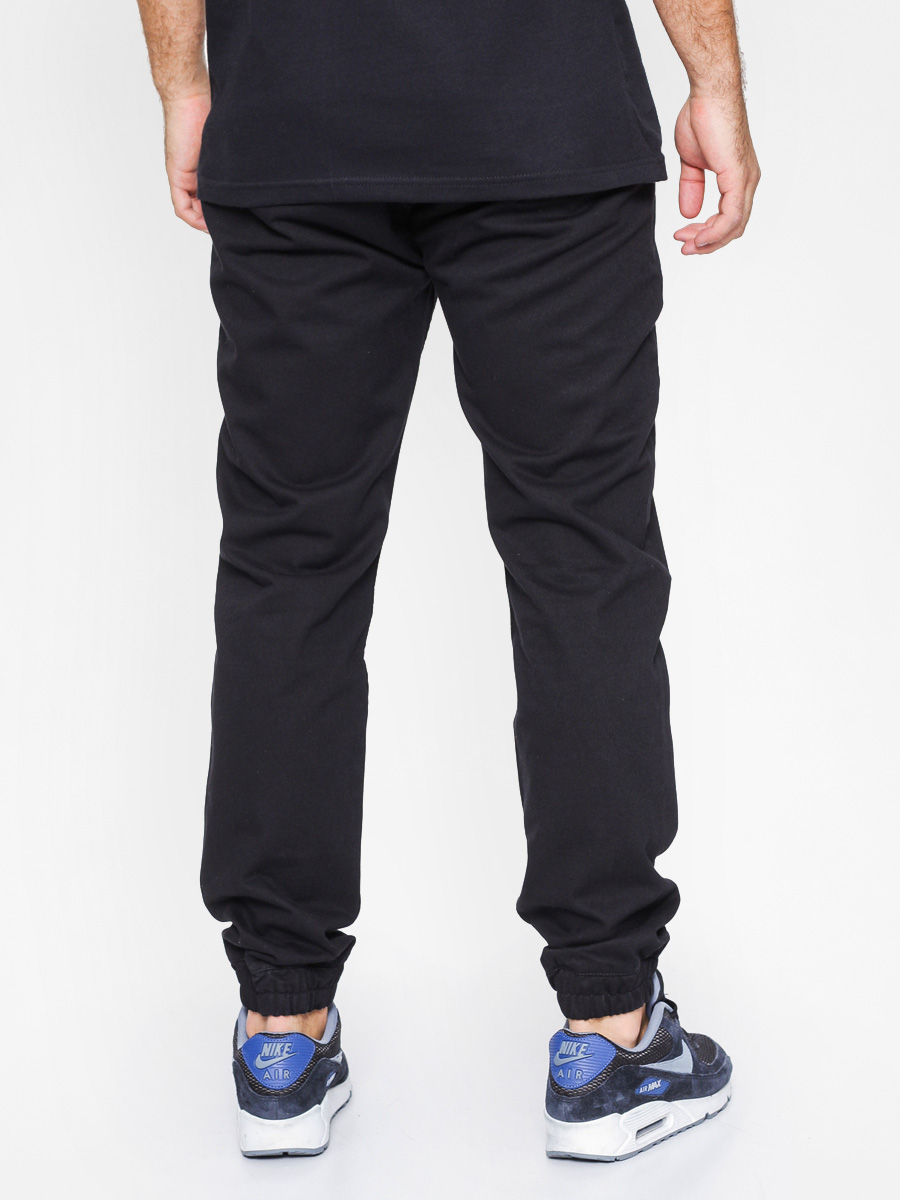 Kalhoty Backyard Cartel Jogger Chino (black)