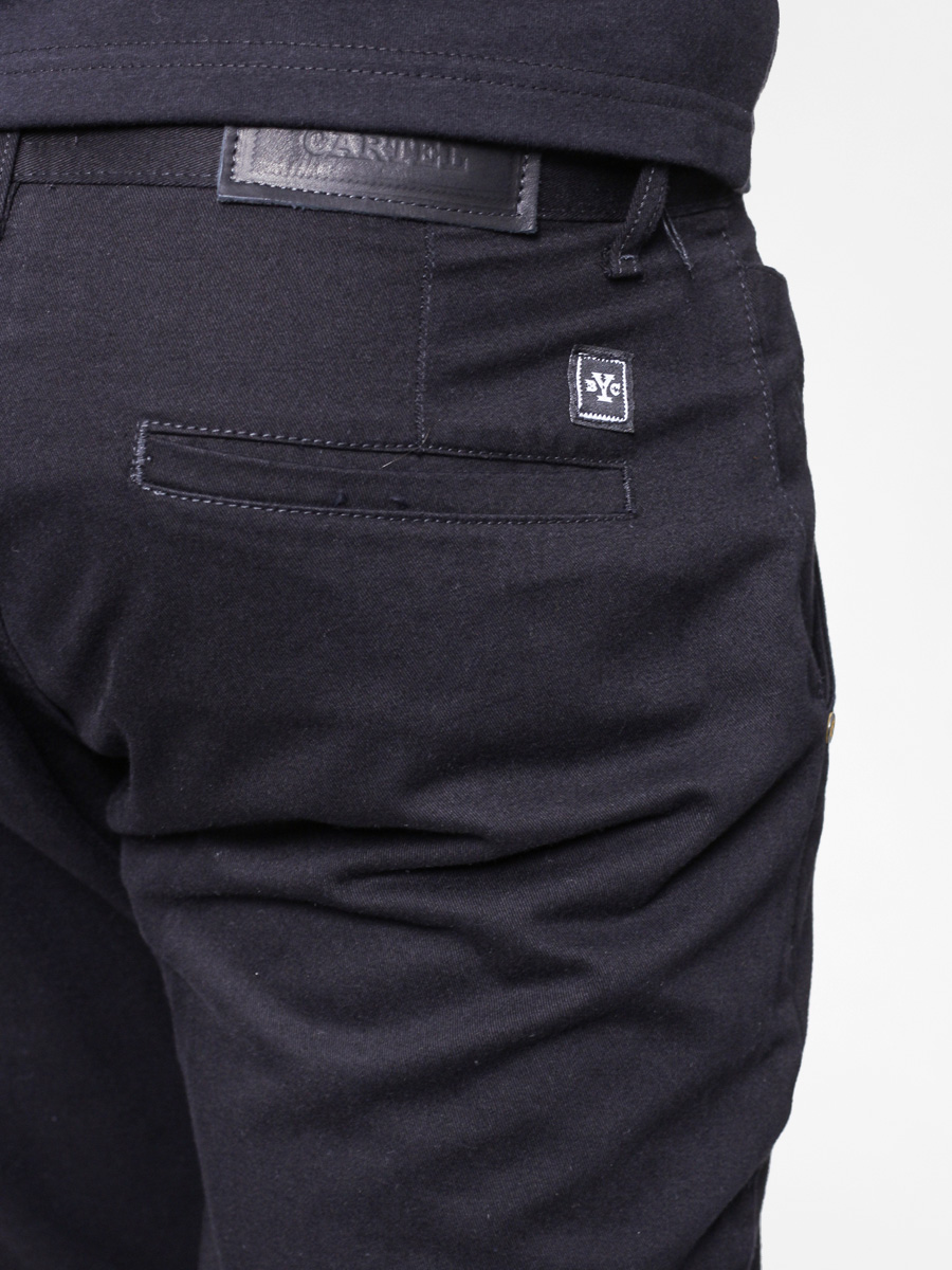 Kalhoty Backyard Cartel Jogger Chino (black)