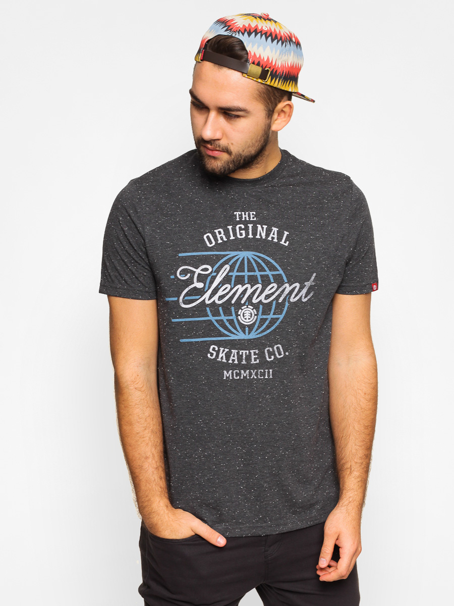 Tričko Element World Traveler (charcoal heather)