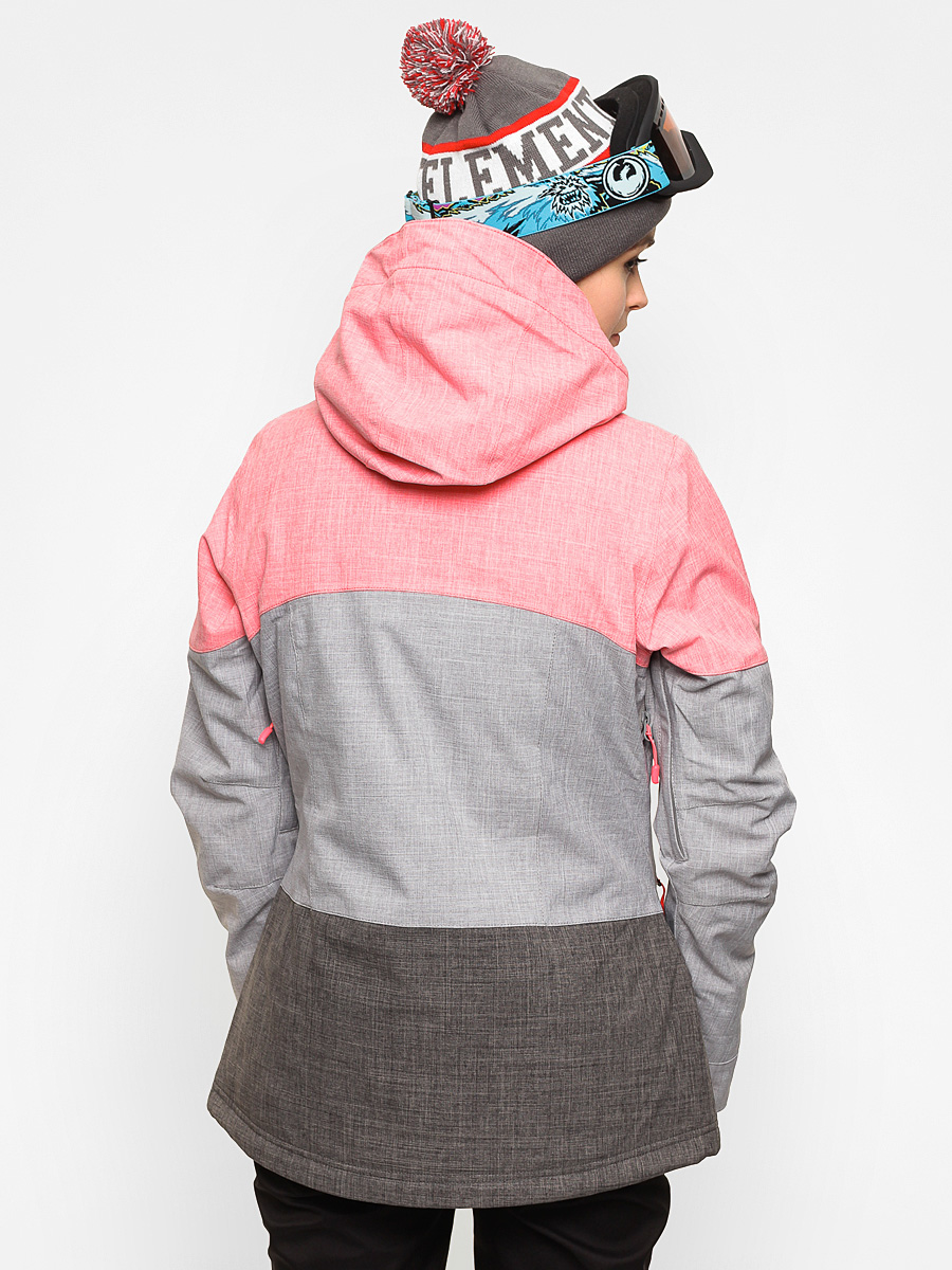 Dámská Snowboardová bunda O'Neill Coral (silver melee)