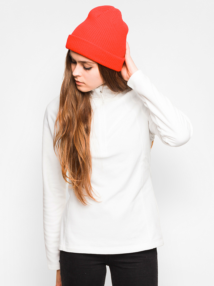 Dámský Fleecová mikina O'Neill 1|2 Zip (powder white)
