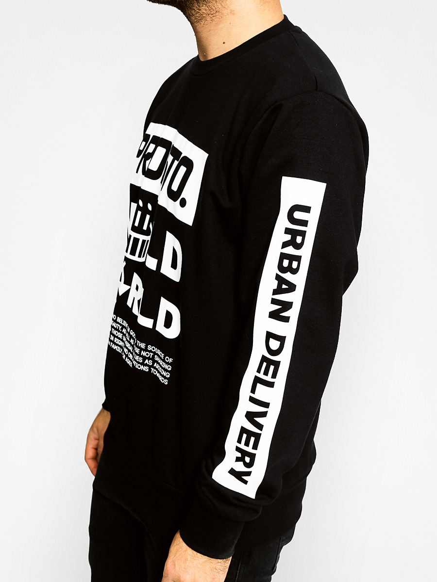 Mikina Prosto Wild World (black)