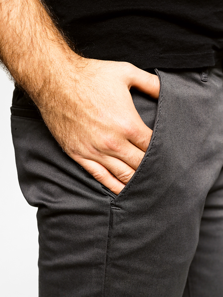 Kr3w Kalhoty K Standard Chino (carbon)