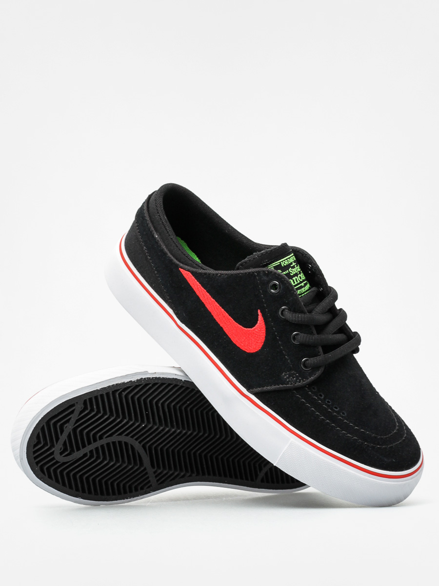 Dětské boty Nike Stefan Janoski Gs (black/lt crimson green pulse)