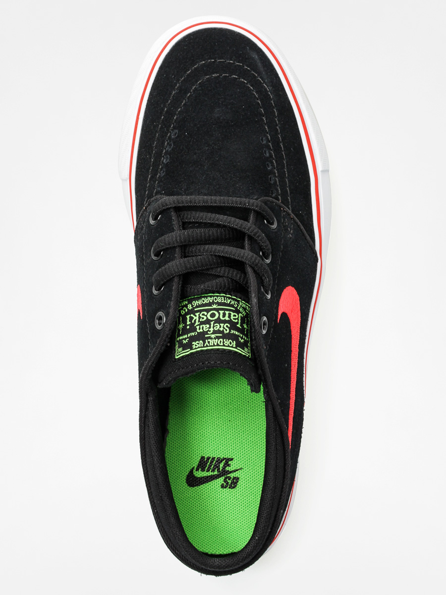 Dětské boty Nike Stefan Janoski Gs (black/lt crimson green pulse)