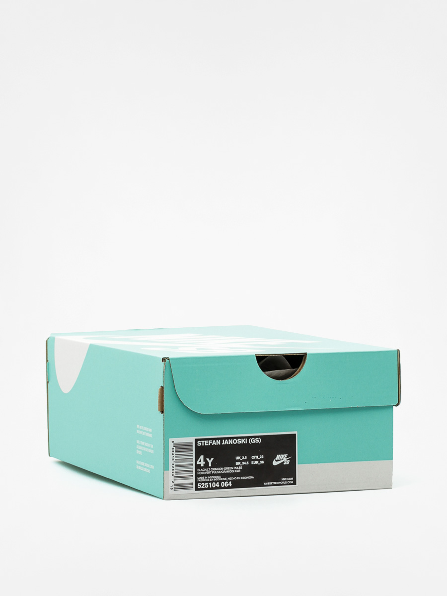 Dětské boty Nike Stefan Janoski Gs (black/lt crimson green pulse)