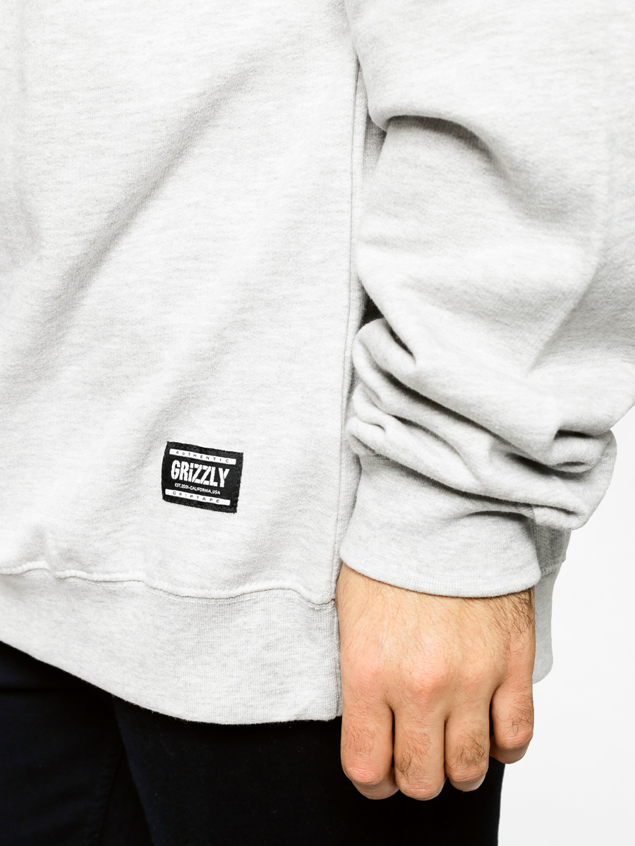 Mikina Diamond Grizzly The Roar Crewneck (grey heather)