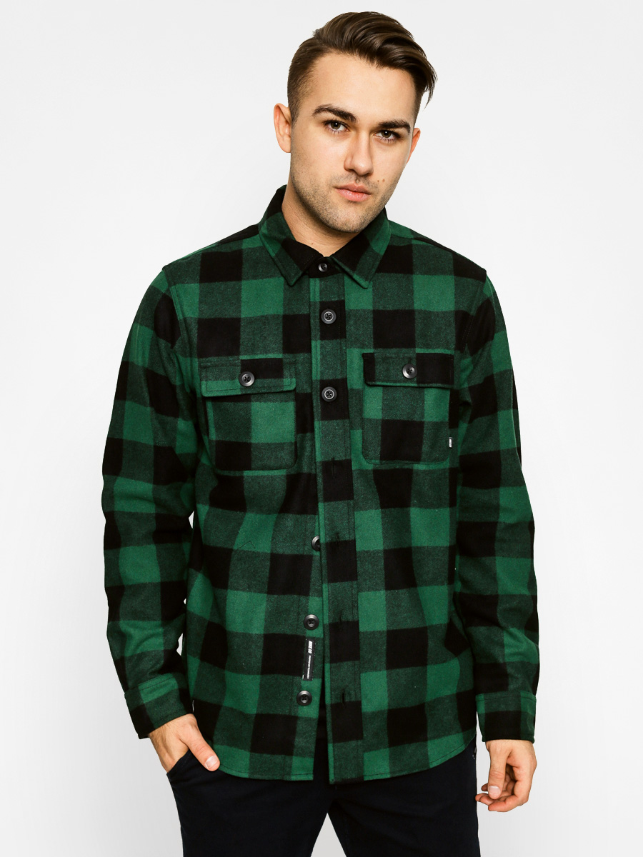 Košile Nike Holgate Wool LS zelená (green)