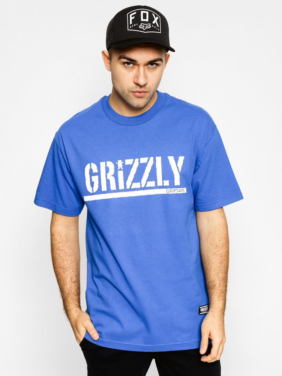 Tričko Diamond Grizzly Og Stamp Logo (royal)