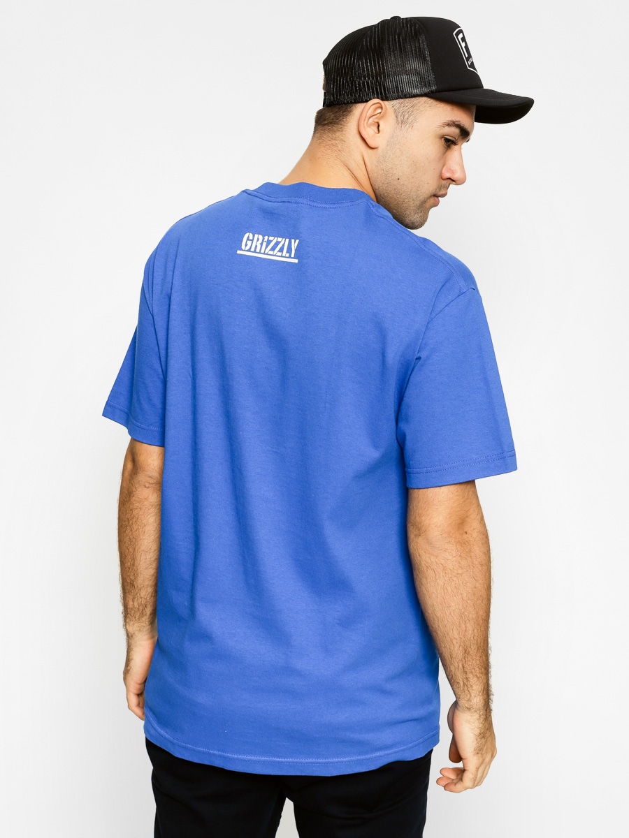 Tričko Diamond Grizzly Og Stamp Logo (royal)