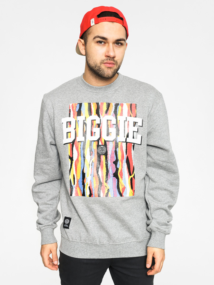 MassDnm Mikina Biggie (heather grey)