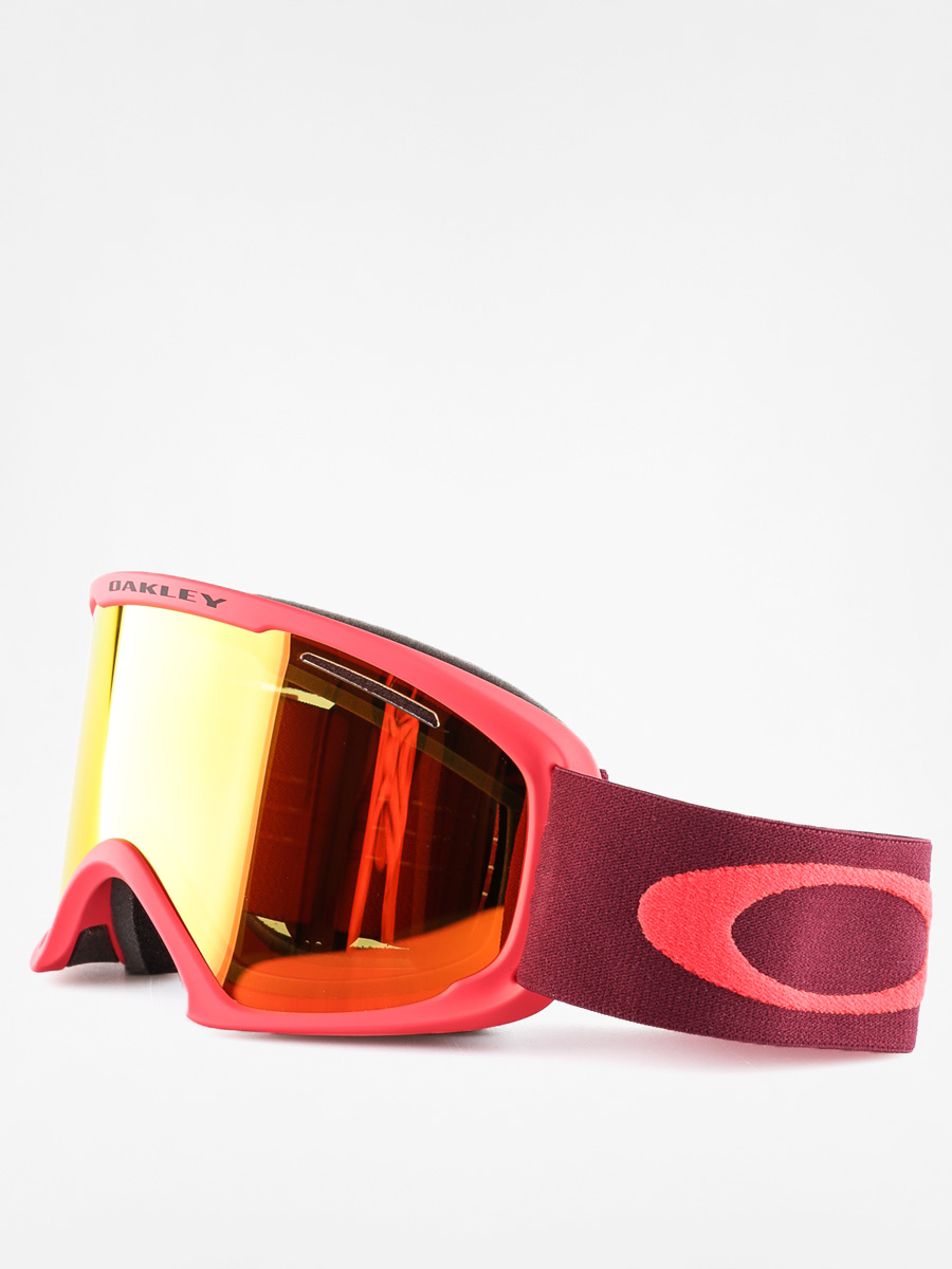 Oakley Brýle na snowboard O2 XL (red rhone w/fire iridium)