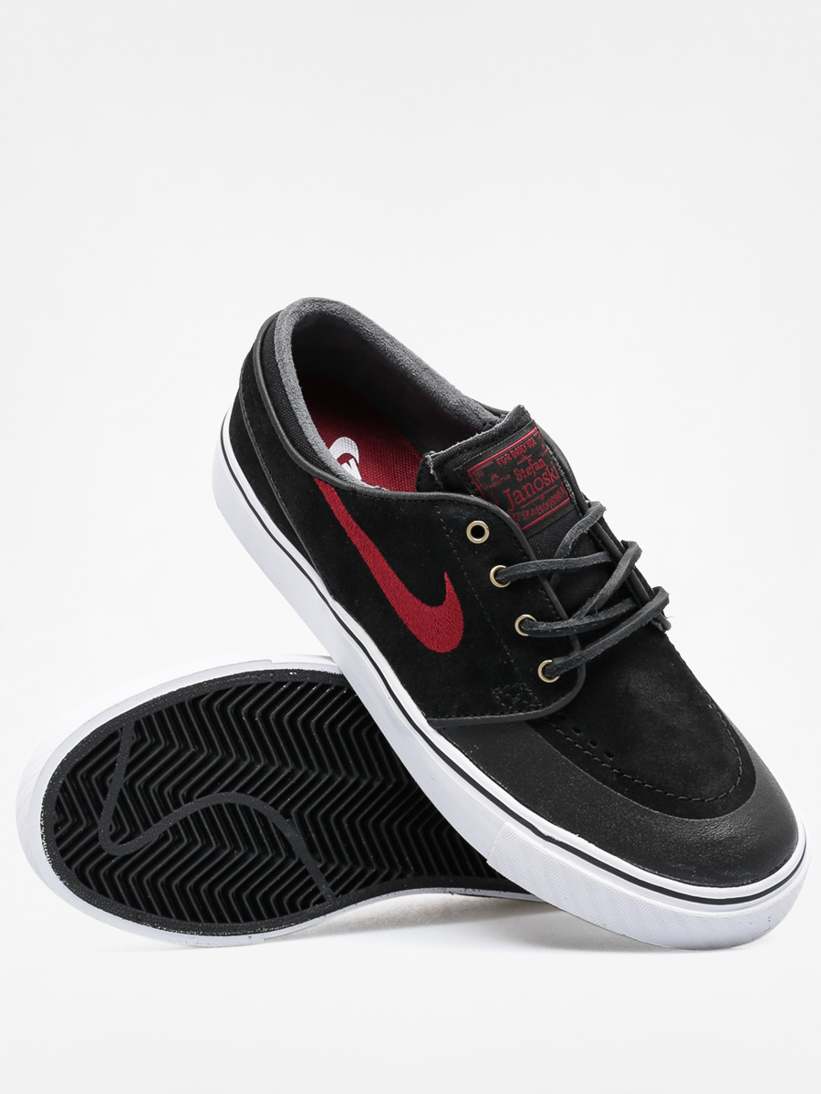 Nike Boty Zoom Stefan Janoski Pr Se (black/team red white)