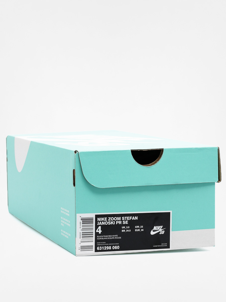 Nike Boty Zoom Stefan Janoski Pr Se (black/team red white)