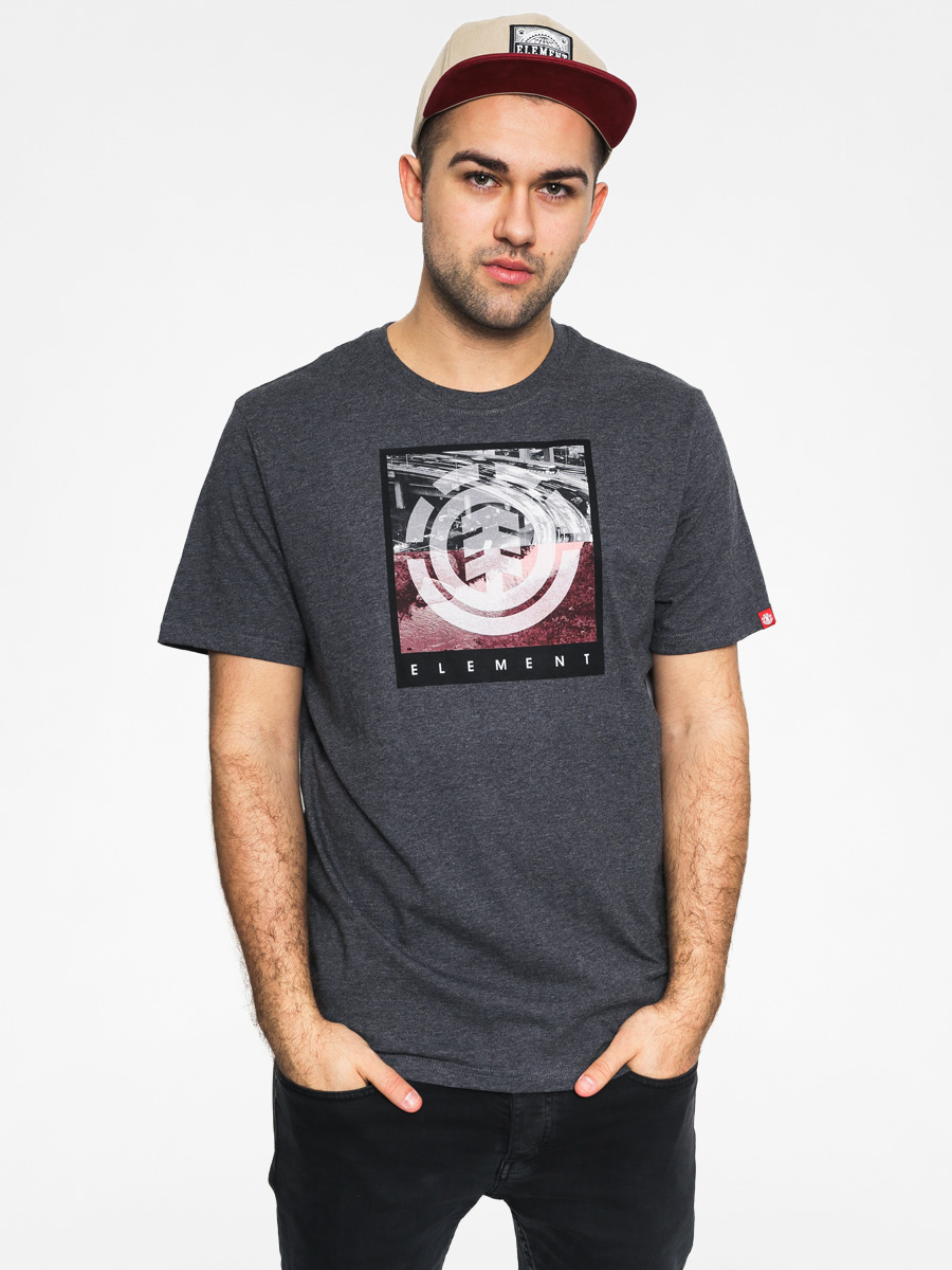 Element Tričko Flow (charcoal heather)