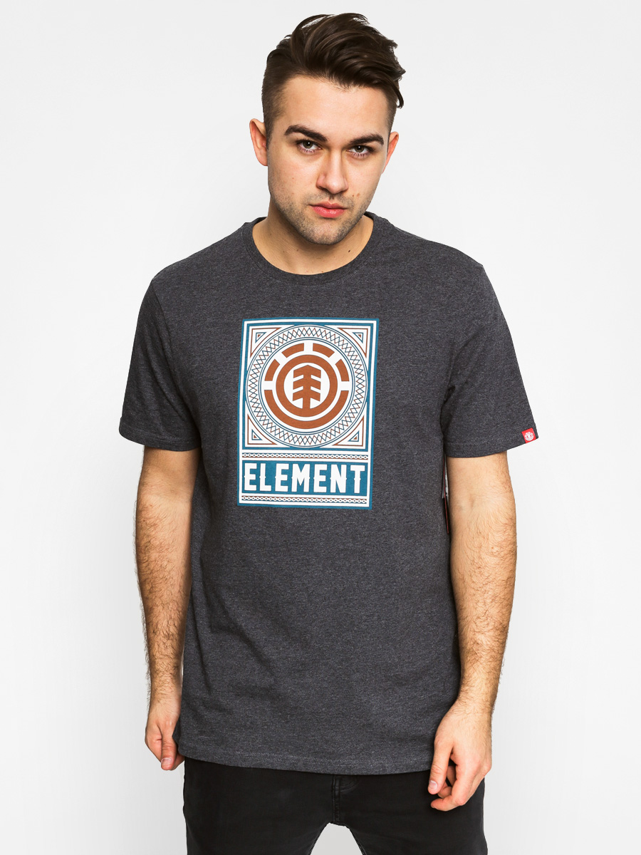 Element Tričko Spirograph (charcoal heather)