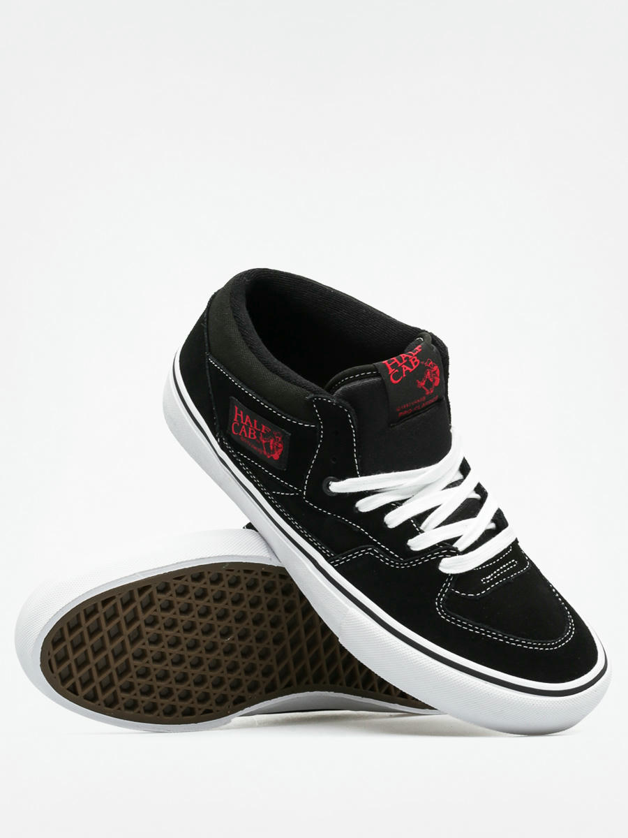 Vans half cab clearance pro black white red