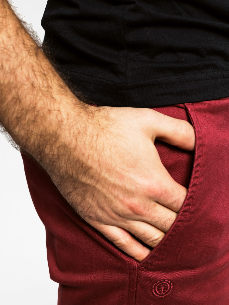 Element Kraťasy Howland WK (oxblood red)