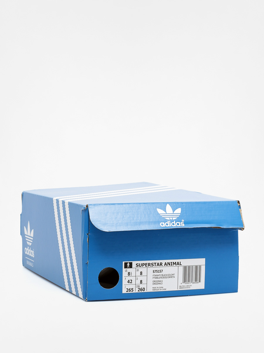 adidas Tenisky Superster Animal (ftwwht/cblack/goldmt)