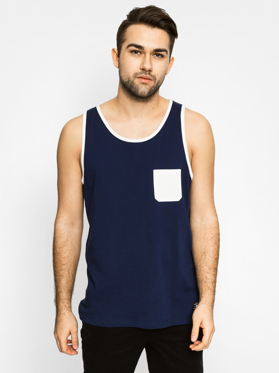 DC Tričko Contra Tank (navy/off white)