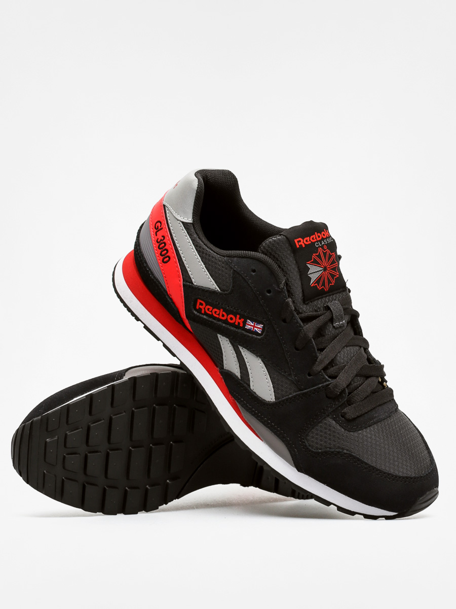 Reebok Tenisky Gl 3000 (black/gravel/motor red)