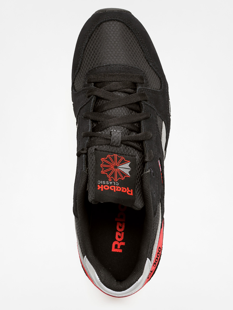 Reebok Tenisky Gl 3000 (black/gravel/motor red)