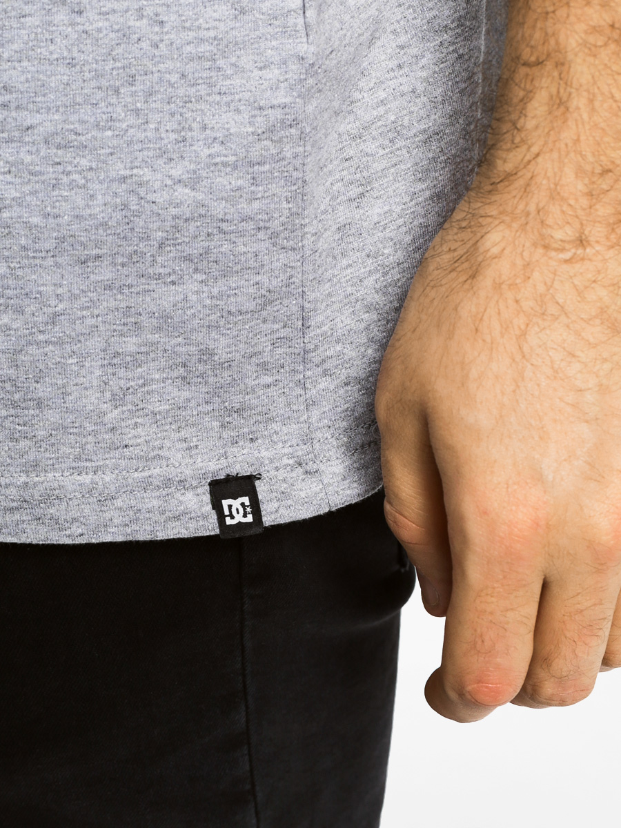 DC Tričko 123 Caliscript (grey)