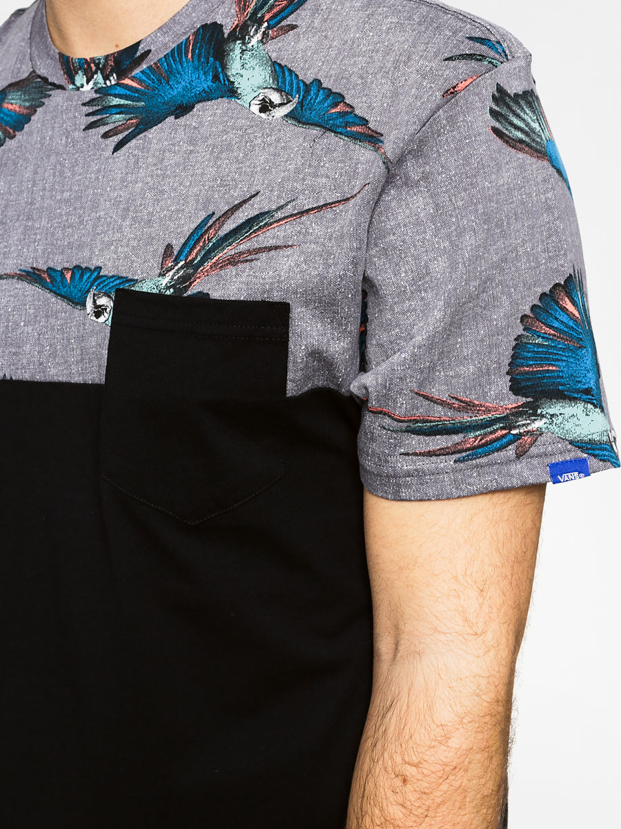 Vans Tričko Quill (black/dirty bird)