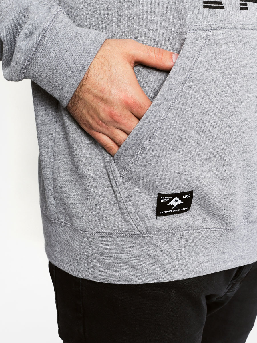 LRG Mikina s kapucí Tales Of The Tree HD (grey/black)