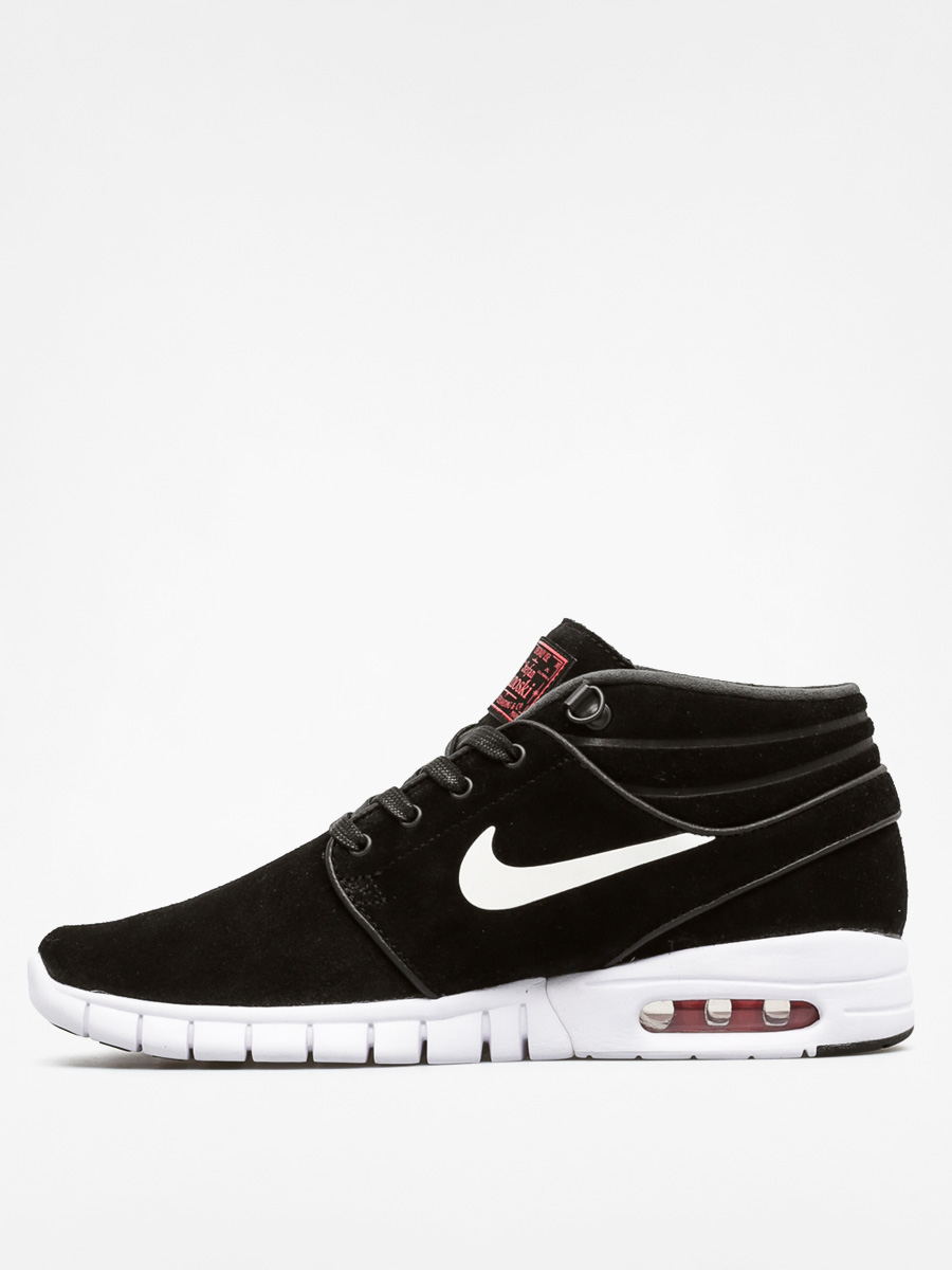 Nike Tenisky Stefan Janoski Max Mid L (black/white university red)