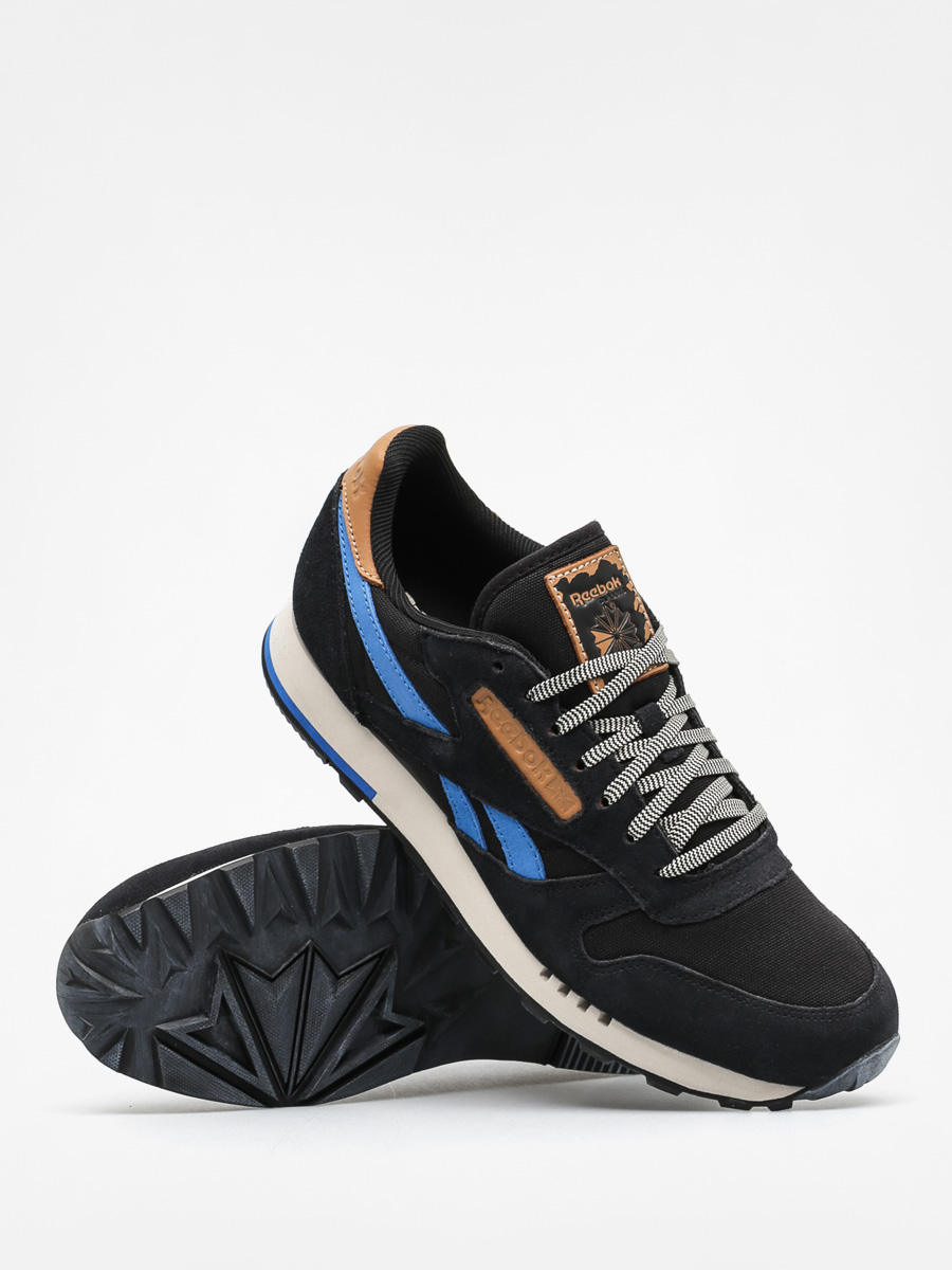 Reebok Tenisky Classic Leather Utility (black/blue sport/stucco)