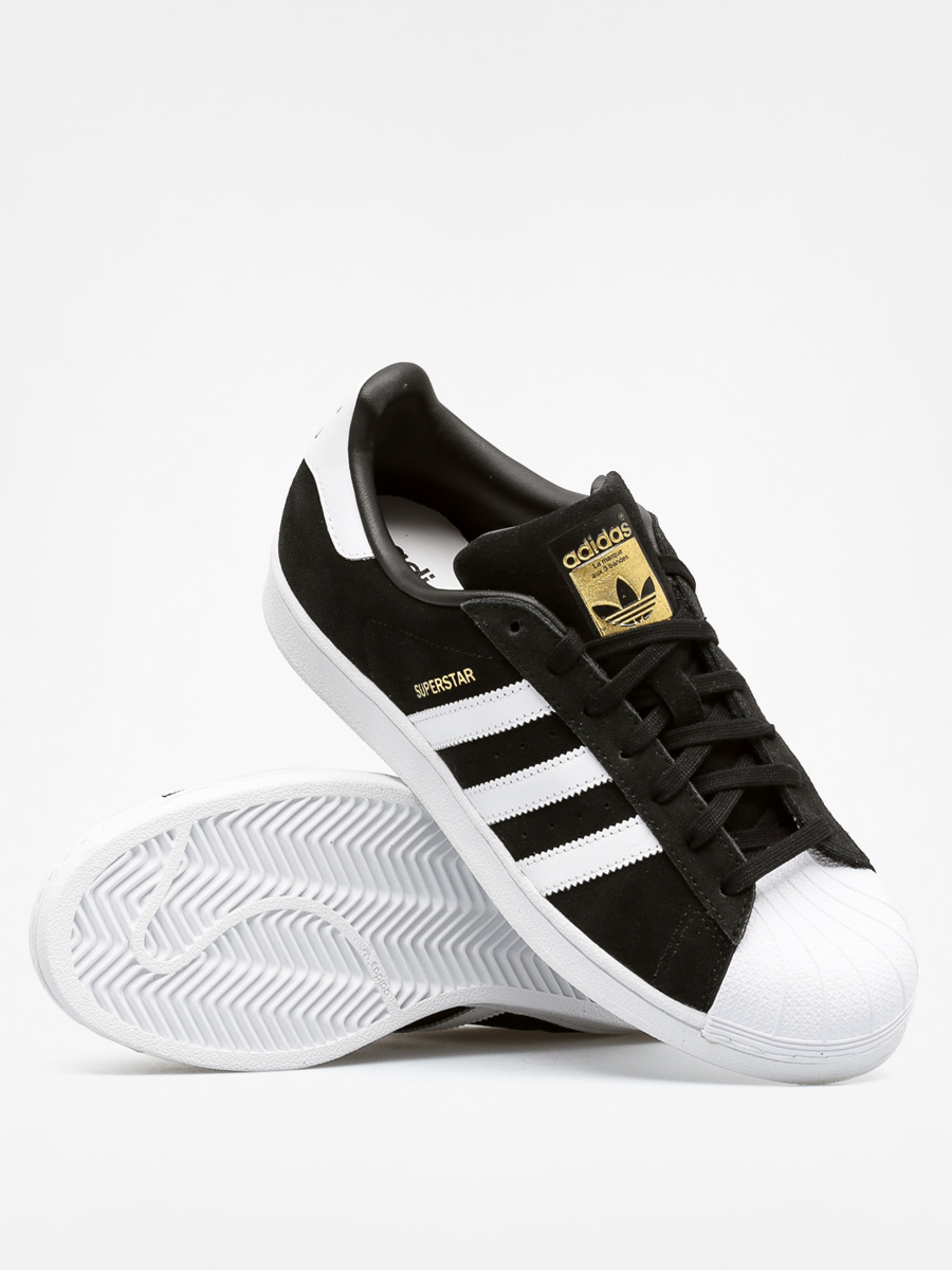 adidas Tenisky Superstar Suede (cblack/ftwwht/cblack)