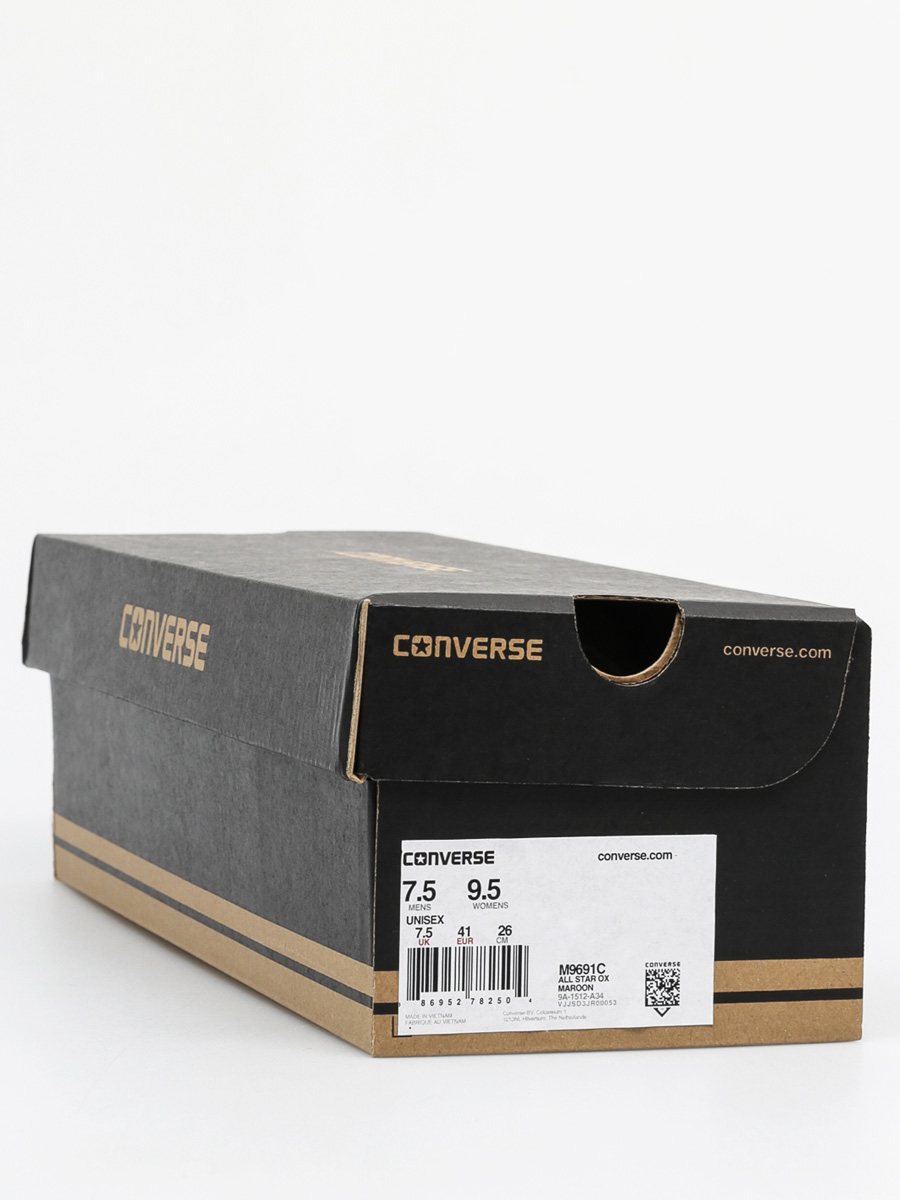 Converse Tenisky Chuck Taylor All Star OX (maroon)