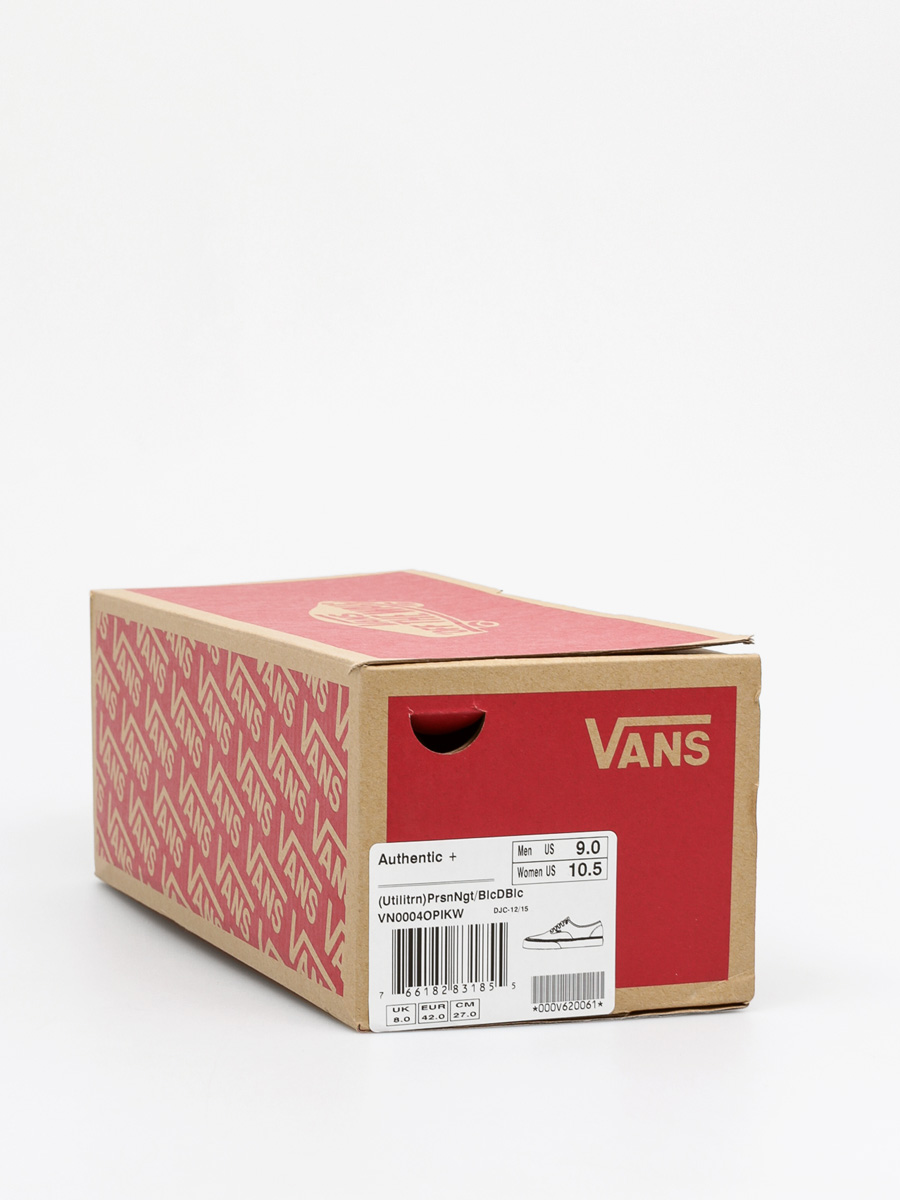 Vans Boty Authentic + (utilitrn/prsnngt/blcdblc)