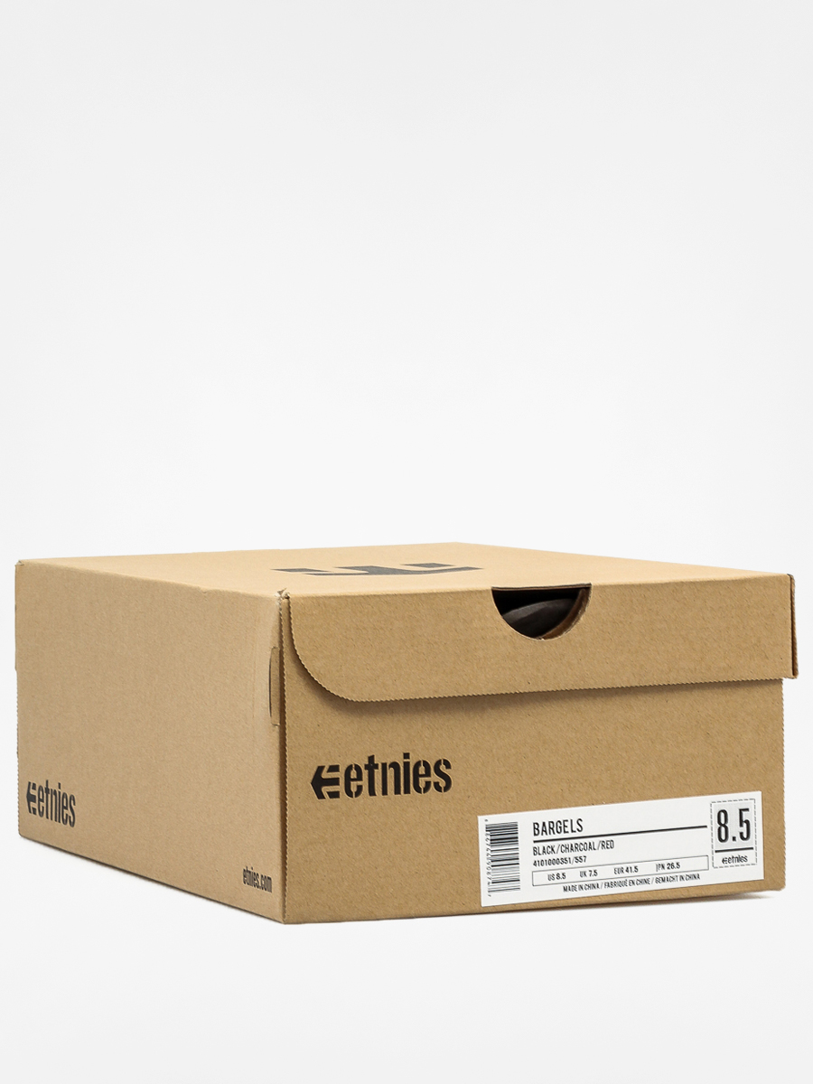 Boty Etnies Barge LS (black/charcoal/red)