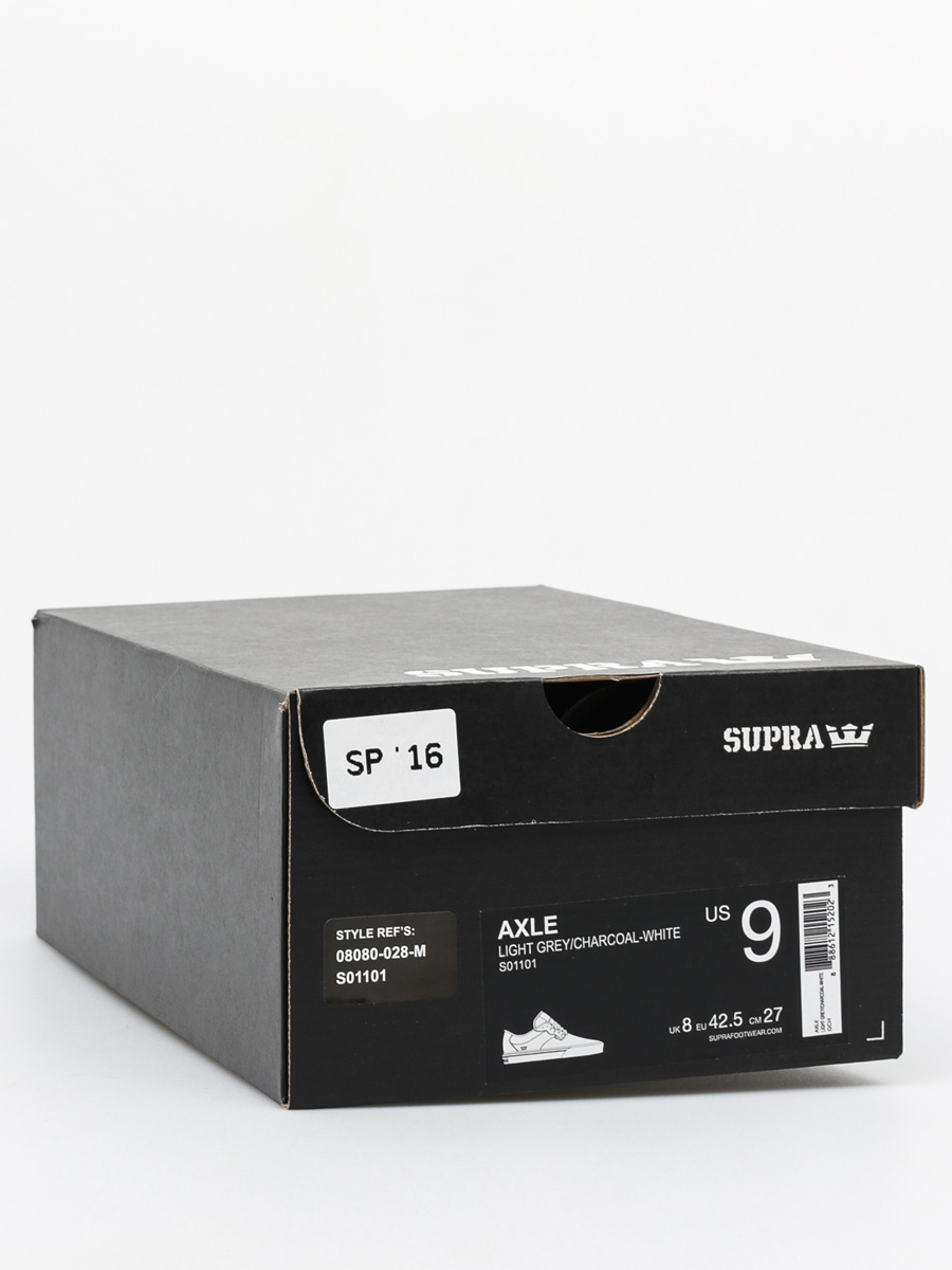 Supra Boty Axle (light grey/charcoal white)