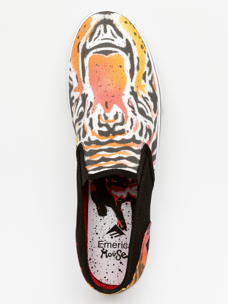 Emerica Boty Provost Cruiser Slip X Mouse (black/print)