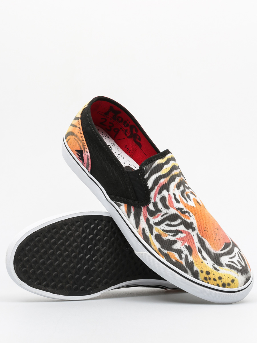 Emerica Boty Provost Cruiser Slip X Mouse (black/print)