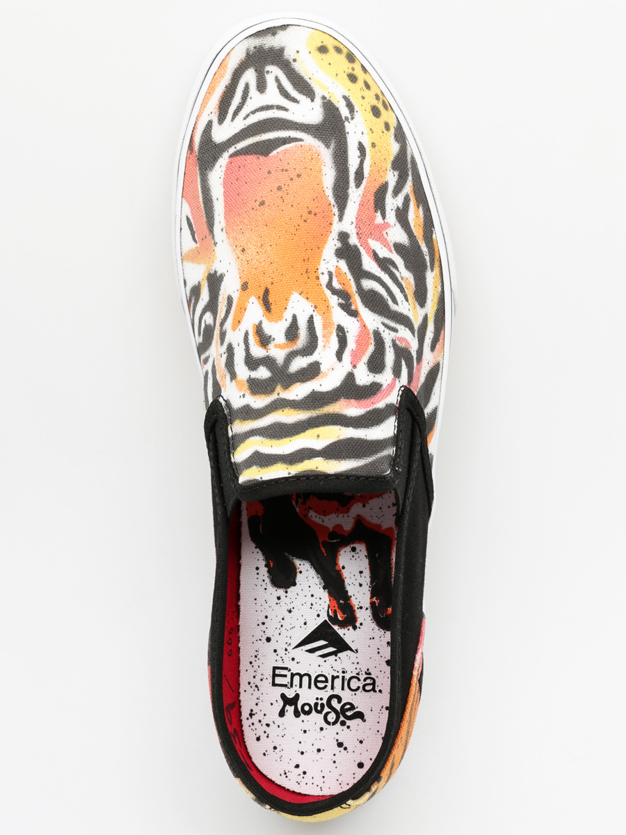 Emerica Boty Provost Cruiser Slip X Mouse (black/print)